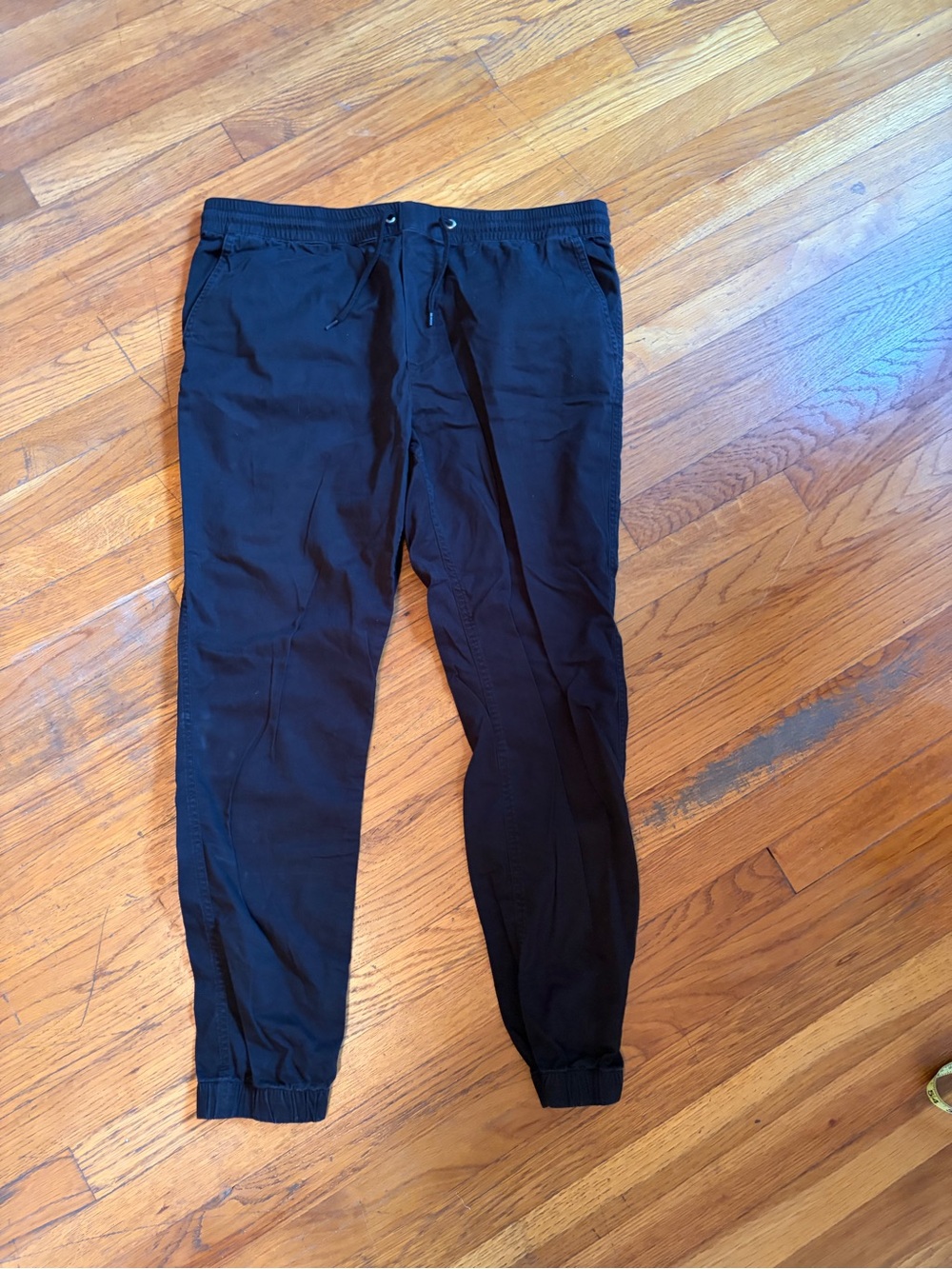 H&M Black Drawstring Joggers - Picture 3 of 5
